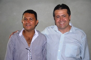 Deputado Alex e o pré-candidato a vereador Horácio