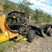 Bandidos explodem carro forte na BR 116 entre Araci e Tucano