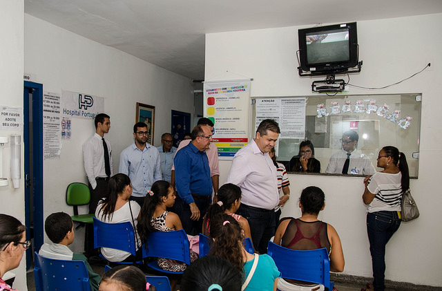 Vista ao Hospital Português  Unidade Municipal de Coité