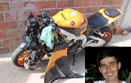 Encontrado na carenagem da moto de Fábio Som, pelo de cavalo. Morador disse que viu animal