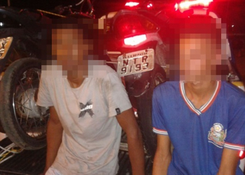 Ousadia: dois adolescentes furtam motos no pátio da PRE de Coité