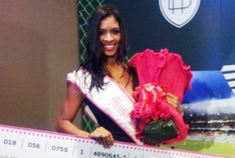 Candidata do Jacobina é eleita musa do Campeonato Baiano 2016