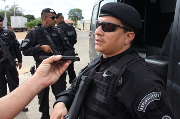 Capitão Érico disse que o revezamento pela Bahia foi tranquilo