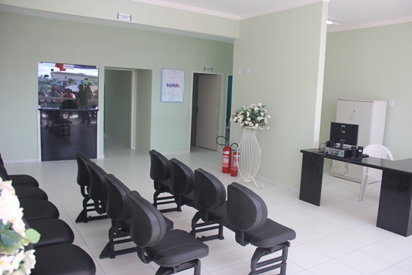 Espaço bastante confortável para quem busca r atendimento | Foto: Raimundo Mascarenhas