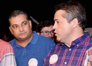 Valente: representantes de partidos divergentes em nível estadual e nacional sobem em palanque e sinalizam apoiar a reeleição de Ismael Ferreira