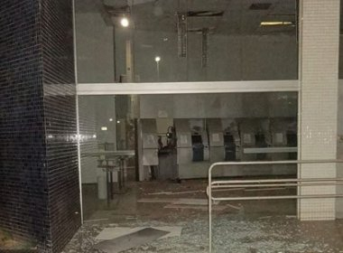 Barreiras: Quadrilha explode caixas do Banco do Brasil de centro da cidade