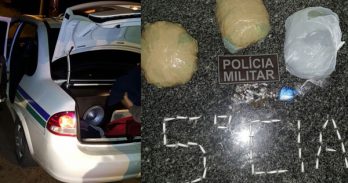 Flagrante aconteceu na madrugada desta quinta-feira (30) na BA-120, em Santaluz 
