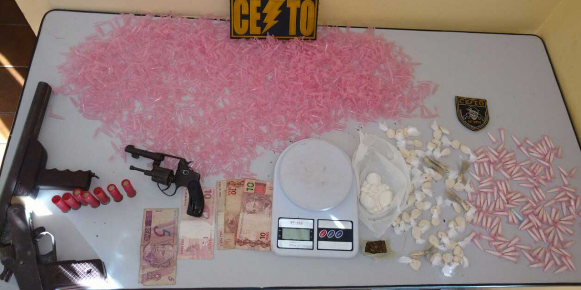CETO prende traficantes com armas e drogas no distrito de Pedra Alta