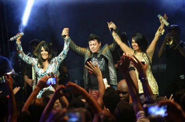 Gigantes do Brasil é uma banda nova formada por três vocalistas de muita bagagem