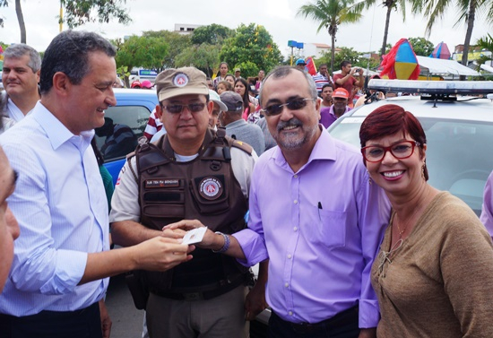 Polícia Militar de Valente conta com nova viatura