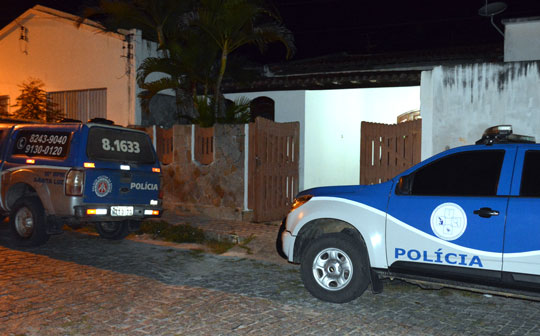 residencia da possivel vitima