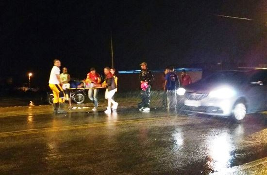 Motociclista fica gravemente ferido em acidente na BA 120 saída Coité/Retirolândia