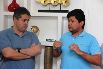 Leonardo disse que sempre foi mencionado como pré-candidato, mas prefere continuar ajudando o grupo com apoio | Foto: Raimundo Mascarenhas