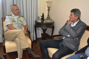 Território do sisal é pauta de reunião entre Gika Lopes e o comandante geral da PM
