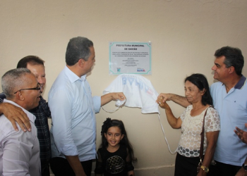 Gavião recebe governador para inaugurar obras e entregar cisternas e barracas de feira