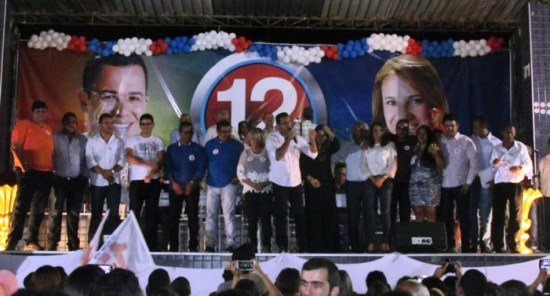 Durante convenção, PDT homologa candidatura para disputa da releição de Silva Neto e Keinha