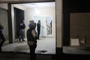 Momento do levantamento cadavérico