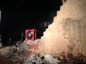 Vítimas estavam carbonizadas, segundos os Bombeiros