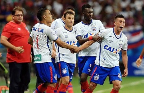 Bahia embala segunda vitoria e fica a três pontos do G4