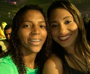 Juntas há três anos, namorada de Rafaela Silva cuida da casa para que judoca foque nas lutas