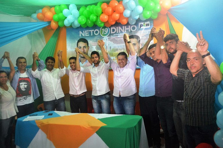 Gavião – Neto e Dinho são homologados candidatos a prefeito e vice