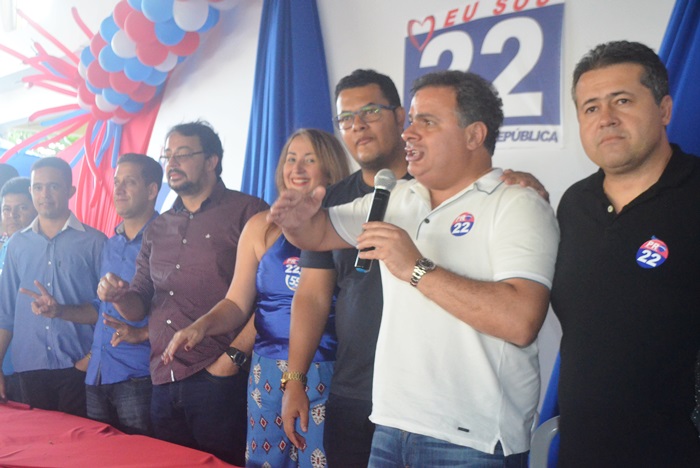 Cansanção I – Paulinho confirma Junior Gomes como vice durante convenção do PR