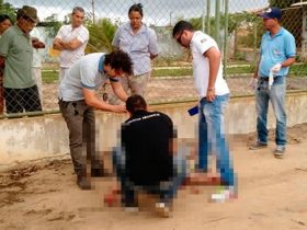 Detento do semiaberto é morto quando saía para trabalhar  