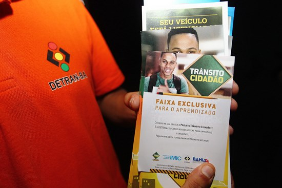 Detran leva cidadania e conscientização para 40 mil estudantes baianos