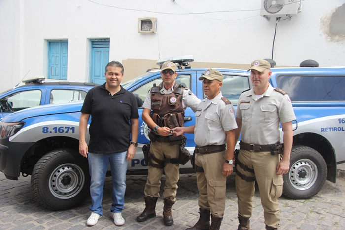 PM de Retirolândia recebe nova viatura