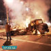 Quadrilha usa explosivos e ataca empresa de valores em SP; veículos foram incendiados