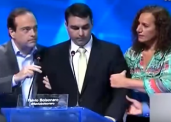 RJ – Candidato a prefeito passa mal durante debate ao vivo; pai do postulante recusa ajuda de adversária
