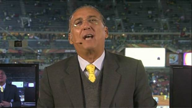 Comentarista da BBC diz que Galvão Bueno ‘precisa calar a boca’