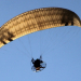 Imagem Peregrina de Nossa Senhora Aparecida chega a Coité de parapente