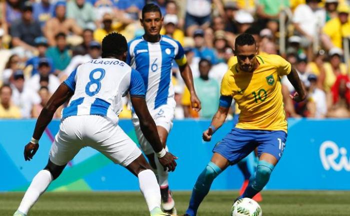 Brasil faz 6 em Honduras e fica a um passo do ouro