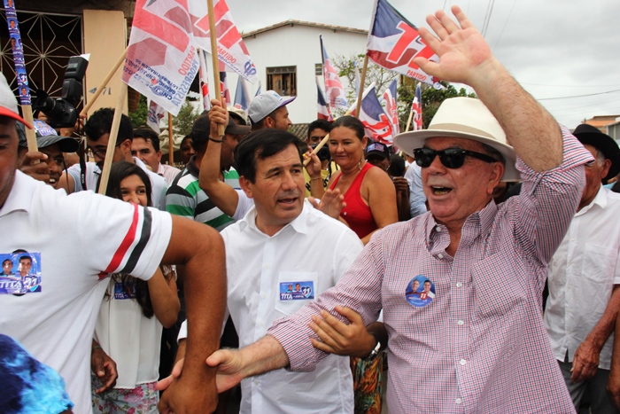 Leão disse que chegou a vez do "Bonitão" Tita mostrar sua capacidade de gestão | Foto: Raimundo Mascarenhas