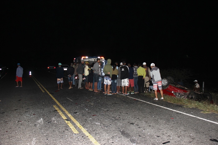 Coité I – Quatro pessoas mortas e duas feridas em colisão na BA 411