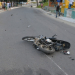 Homem morre após colidir moto que pilotava com caminhonete