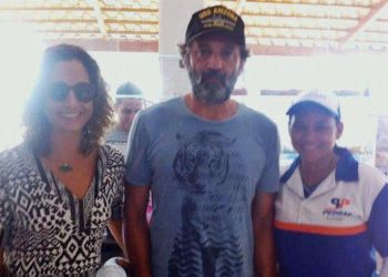 Domingos Montagner e Camila Pitanga passaram em Teofilândia cerca de 24h antes do afogamento