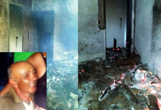 Homem natural de Coité morre carbonizado dentro de casa na zona rural de Queimadas