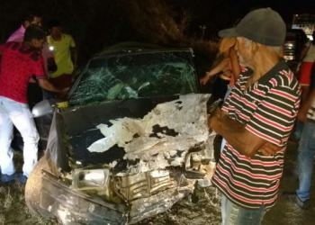 Colisão frontal na BA 381 deixa dois mortos e sete gravemente feridos