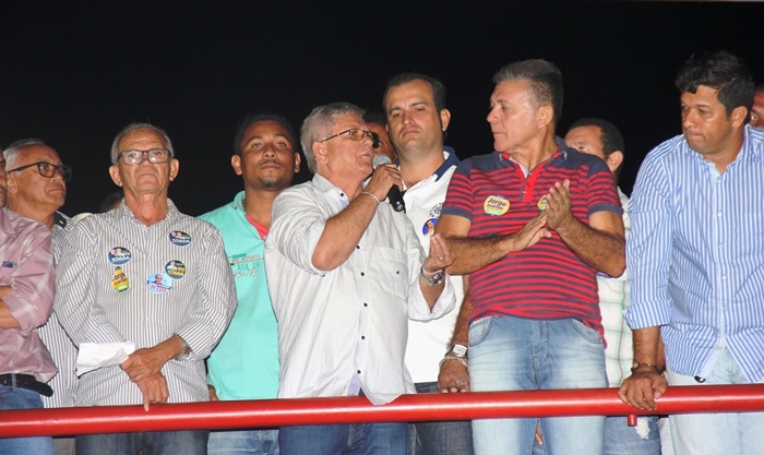 Assim como em 2012, Jorge aposta na reeleição com João Batista na vice | Foto: Raimundo Mascarenhas