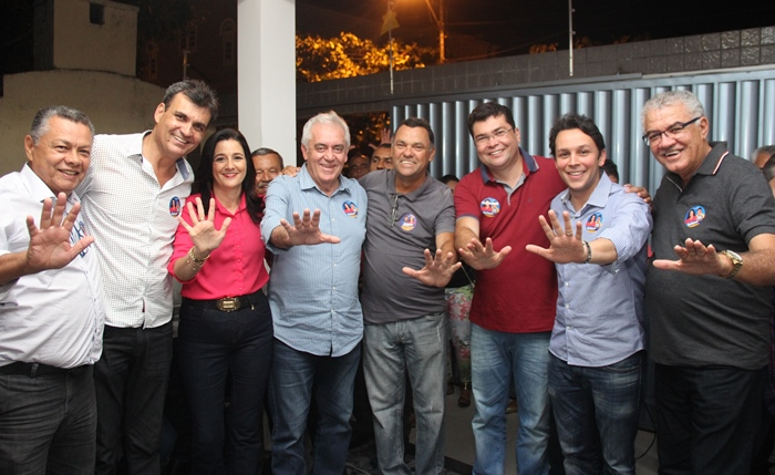 Santaluz II – Senador Otto Alencar participa de comício de Quitéria e Marcinho