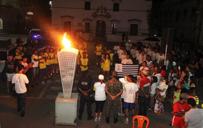 Atletas orgulhosos por terem cumprido a missão de amor a pátria | Foto: Raimundo Mascarenhas