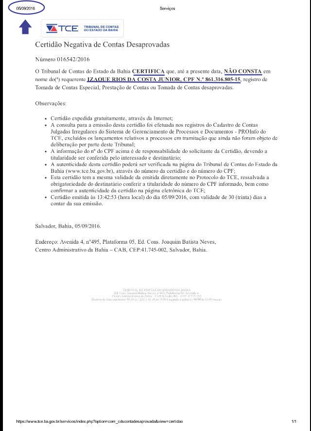 izaque junior direito de resposta