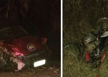 Duas pessoas morrem em acidente entre carro e moto na Bahia