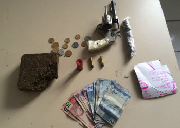 Suspeito de assalto morre após troca de tiros com a PM