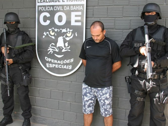 Criminoso considerado um dos mais perigosos da BA é preso, diz SSP
