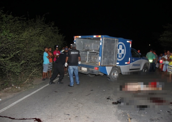 Colisão de motos na BA 409 trecho Serrinha / Coité deixa dois mortos