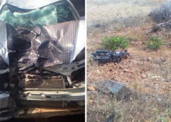 Imprudência: três jovens morrem em colisão envolvendo moto e Corsa na BR 407