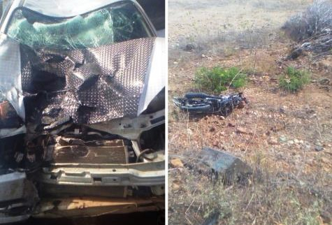 Imprudência: três jovens morrem em colisão envolvendo moto e Corsa na BR 407